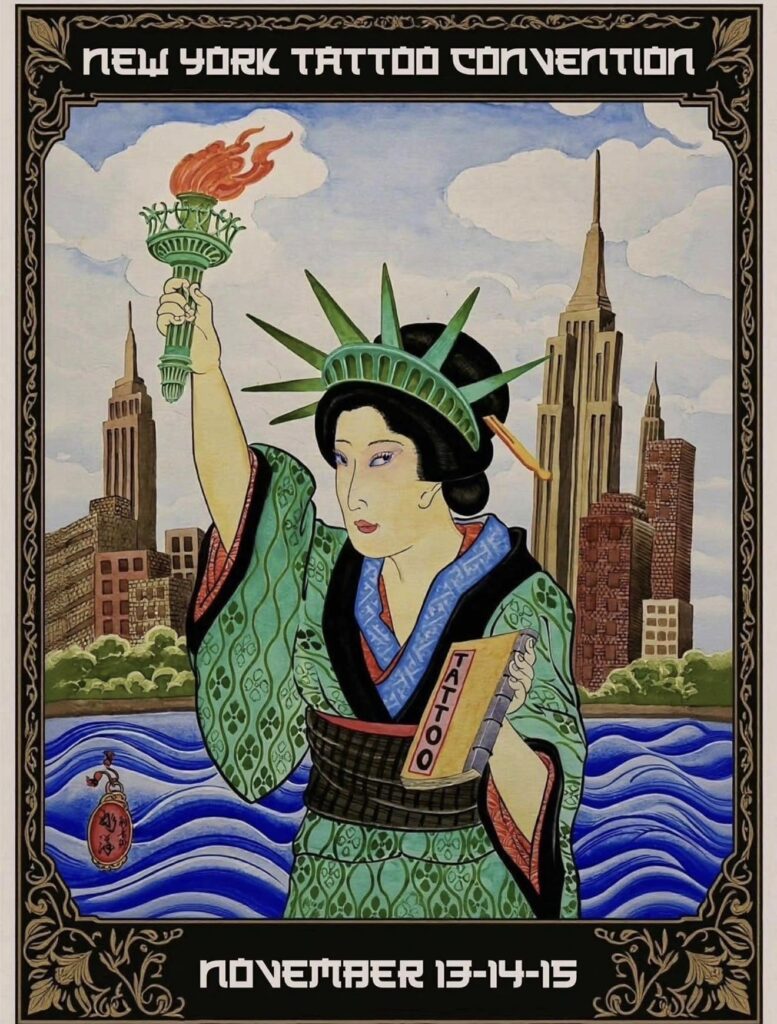 New York Tattoo Convention Flyer