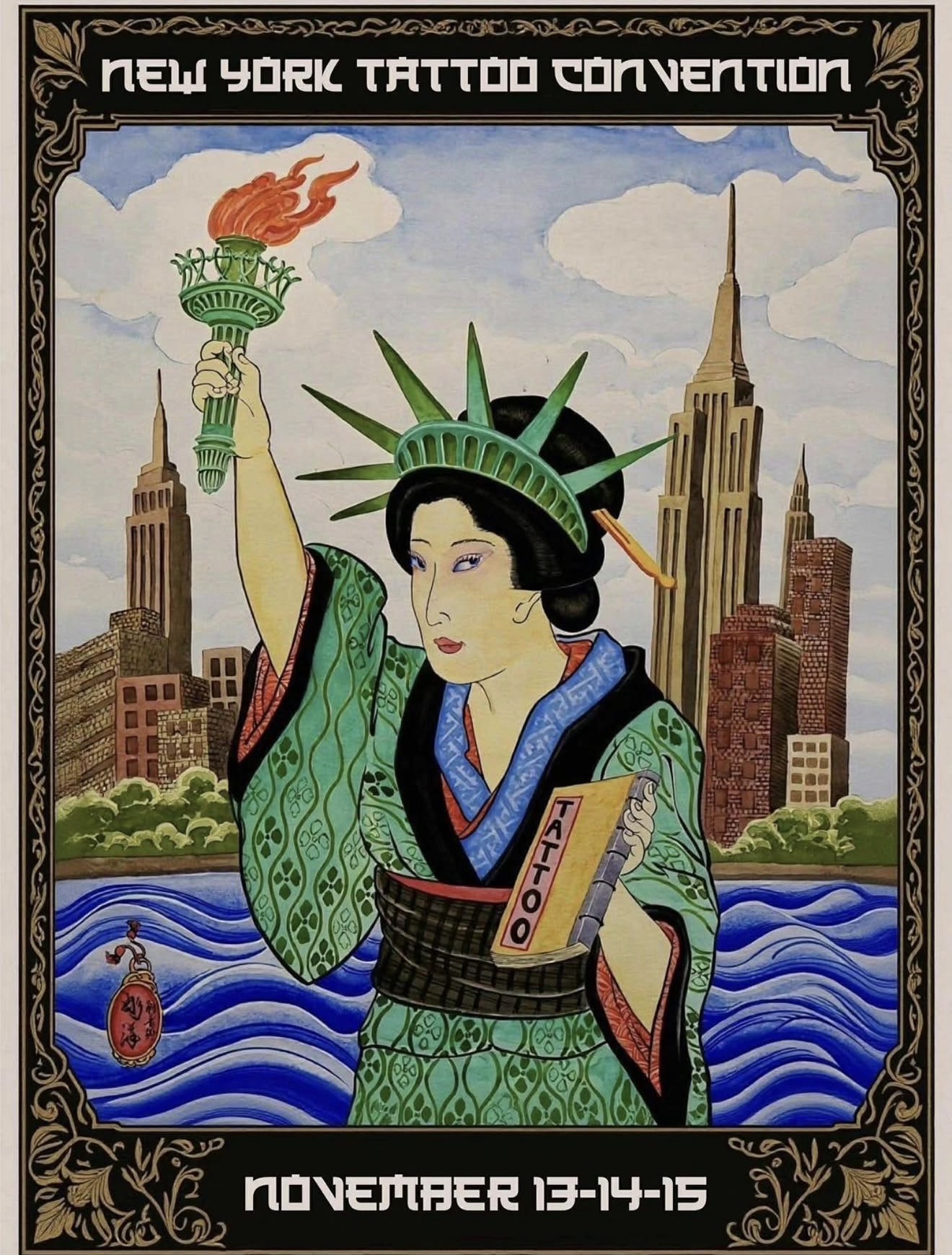 New York Tattoo Convention flyer